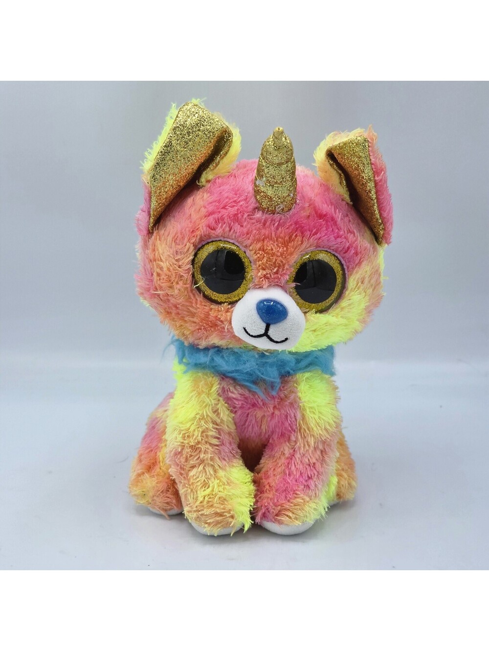 TY Beanie Boos - YIPS the UniChihuahua Dog (Glitter Eyes) (Medium 9 inch) A006